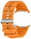 Samsung PeakForm nutikella rihm Galaxy Watch Ultra jaoks | silikoonist | oranž