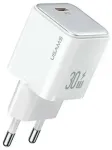 USAMS X-ron Series CC186TC02 laadija | 30W | PD3.0 | USB-C | valge