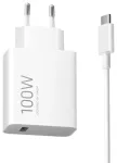 Xiaomi 100W Charging Combo reisilaadija | 100W | USB-A | valge