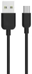 Usams U-TURN andmeside- ja laadimiskaabel | USB-A kuni Micro USB | 1m | must