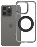 Frame Circle Stand telefoni &uuml;mbris alusega ja MagSafe toega iPhone 13 Pro must