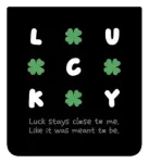 Samsung FlipSuit Lucky Clover raamatut&uuml;&uuml;pi telefoni &uuml;mbris Samsung Galaxy Z Flip 8 (F776) l&auml;bipaistev