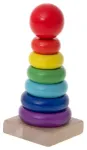 Puidust p&uuml;ramiid 13,5 cm KIK-6215