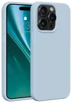 Etteri silikoonist &uuml;mbris iPhone 15 Pro Max jaoks, helesinine