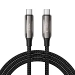 Tech-Protect UB10T Ultraboost andmevahetus- ja laadimiskaabel | USB-C kuni USB-C | 240W | 2m | must