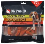 Maius koertele : Ontario Chicken Jerky & Calcium Bone, 500 g