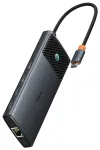 Baseus Metal Gleam II 10-in-1 hub USB-C to HDMI | USB 3.0 | USB 2.0 | USB-C | RJ45 | SD | microSD | 100W | gray