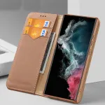 Dux Ducis Hivo kate Samsung Galaxy S23+ klapp-kate rahakott alus RFID blokeeringuga punane