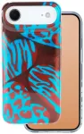 Animal Print telefoni &uuml;mbris iPhone 17 Air mitmev&auml;rviline (Chameleon)