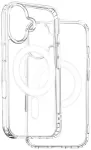 Anti Shock 1,5 mm telefoni &uuml;mbris MagSafe toega iPhone 16 Pro Max l&auml;bipaistev