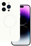 TEL PROTECT MagSilicone telefoni &uuml;mbris MagSafe toega iPhone 11 valge