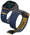 Spigen Athlex Air nutikella rihm Apple Watch 8/9/10/11/SE/Ultra (44/45/46/49 mm) jaoks | nailonist | tumesinine