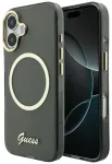 Guess IML Script Metal telefoni &uuml;mbris MagSafe toega iPhone 17 must