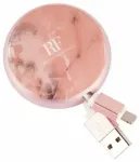 Richmond&Finch CWTYPE-114 andmeedastus- ja laadimiskaabel | USB-A - Micro USB | roosa