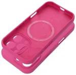 Silicone 2mm telefoni &uuml;mbris MagSafe toega iPhone 16 roosa