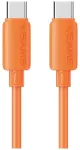 USAMS U98 andmeedastus- ja laadimiskaabel | USB-C kuni Lightning | 30W | oranž