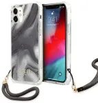 Guess GUHCP12SKSMAGR Marble Collection telefoni &uuml;mbris iPhone 12 Mini hall