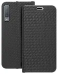 LUNA Book Carbon raamatut&uuml;&uuml;pi telefoni &uuml;mbris Samsung Galaxy A7 (2018) (A750) must