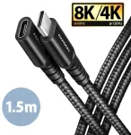 Axagon BUCM32-CF15AB andmeedastus- ja laadimiskaabel | USB-C kuni USB-C