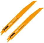 Saabel sae leht puit/metall BiM 225x22x1.6mm-6T 2tk