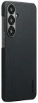 PITAKA Ultra-Slim telefoni&uuml;mbris Samsung Galaxy S25, must-hall