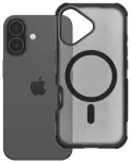 Forcell F-Protect BumperX Premium telefoni &uuml;mbris MagSafe toega iPhone 17 must