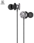 iKaku KSC-402 Universaalsed kerged HiFi k&otilde;rvasisesed k&otilde;rvaklapid 3.5mm mikrofoniga 1.2m mustad