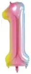 Folat foolium&otilde;hupall 1m Number 1 Glossy Colorful