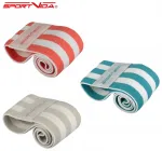 SportVida 3in1 komplekt Fitness & Crossfit Hip Band kummid tuharate ja alakeha lihaste jaoks 32/36/40cm*7.6cm