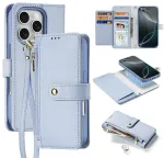 Dux Ducis nahast telefoni&uuml;mbris iPhone 16 Pro Max jaoks, sinine