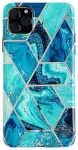 Fusion Geometric Marble silikoonist kaitse&uuml;mbris Samsung A217 Galaxy A21S roheline