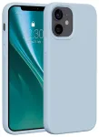 Etteri silikoonist telefonikorpus iPhone 12 | 12 Pro jaoks, helesinine