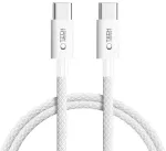 Tech-Protect Ultraboost Lite andmevahetus- ja laadimiskaabel | USB-C kuni USB-C | 60W | 1m | lahe hall