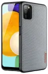 Dux Ducis Fino nailonmaterjaliga kaetud &uuml;mbris Samsung Galaxy A03s jaoks, hall