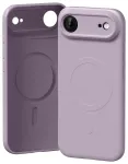Mercury Semi-Silicone telefoni&uuml;mbris MagSafe toega iPhone 17 Air jaoks, lilla
