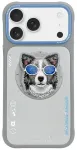 Case Nimmy Glasses Cool Dog MagSafe for iPhone 17 grey