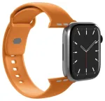 Puro Icon nutikella rihm Apple Watch (44/45/46/49 mm) jaoks | silikoonist | oranž