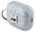 Karl Lagerfeld PU Embossed Choupette Head &uuml;mbris AirPods Pro 2 jaoks, h&otilde;bedane