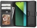 Tech-Protect Wallet Case Xiaomi Redmi Note 13 Pro 5G | Poco X6 5G - Black jaoks