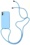 Strap Silicone telefoni &uuml;mbris iPhone 11 Pro sinine