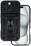 Slide Camera Armor telefoni &uuml;mbris iPhone 16 Pro must