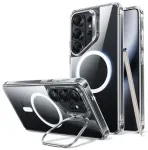 ESR Classic Hybrid telefoni &uuml;mbris alusega ja MagSafe toega ja Samsung Galaxy S26 Ultra (S948) l&auml;bipaistev