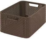Kast Style M 38,6x28,7x17cm tumepruun