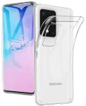 Fusion Ultra Back Case 2 mm vastupidav silikoonist kaitse&uuml;mbris Samsung G985 Galaxy S20 Plus jaoks l&auml;bipaistev