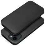 DUAL POCKET raamatut&uuml;&uuml;pi telefoni &uuml;mbris Samsung Galaxy A35 (A356) must