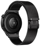 Forcell F-Design FS10 nutikella rihm Samsung Galaxy Watch (22 mm) jaoks | roostevaba teras | must