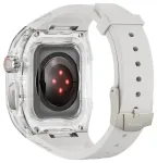 WIWU Rambo nutikella rihm Apple Watch (42/44/45 mm) jaoks | silikoonist | valge