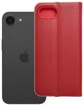 LUNA raamatut&uuml;&uuml;pi telefoni &uuml;mbris iPhone 16e punane