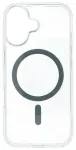 Drop Glue Colorful Ring telefoni &uuml;mbris alusega ja MagSafe toega iPhone 17 hall