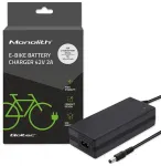 Charger for ebike batteries 36V, 42V, 2A